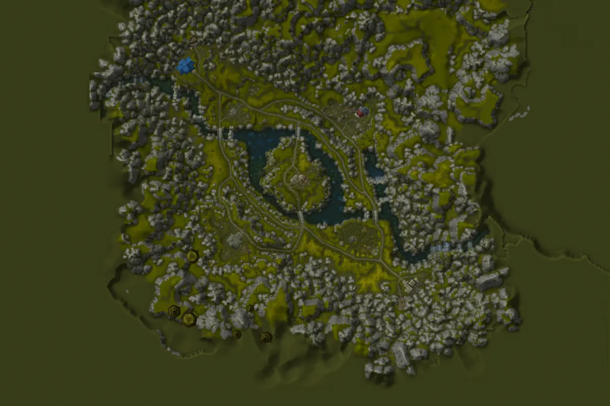 Arathi Basin interior terrain map