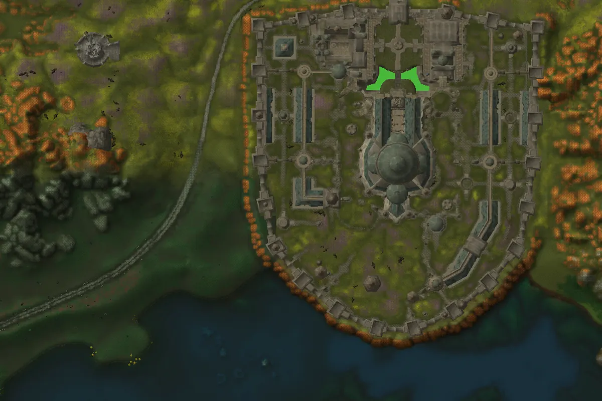 Undercity interior terrain map