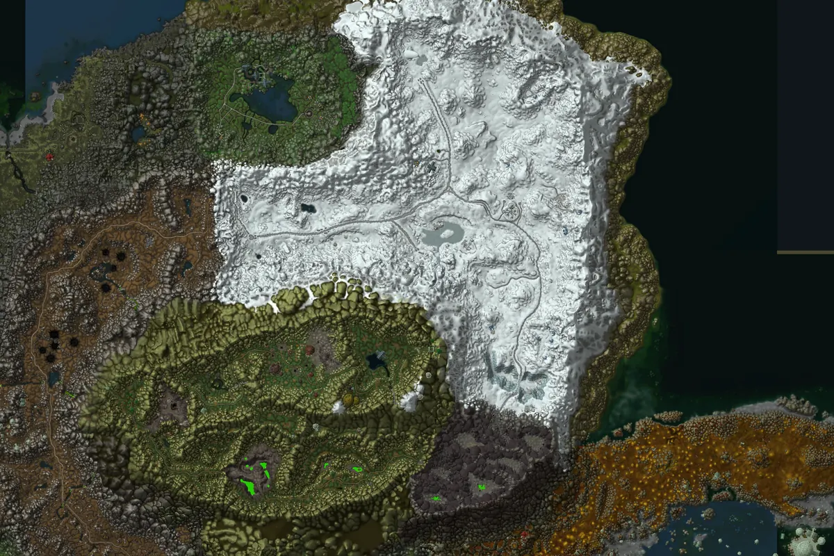 Winterspring interior terrain map