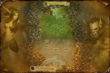 Warsong Gulch map