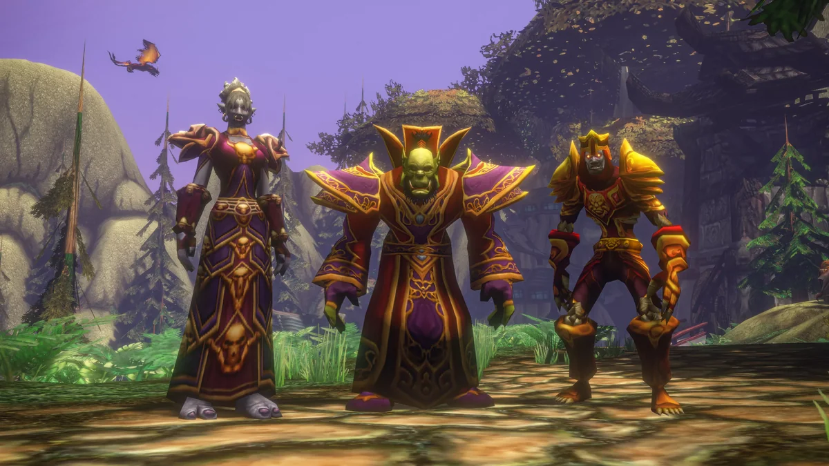 Lineup of the new race and class combinations