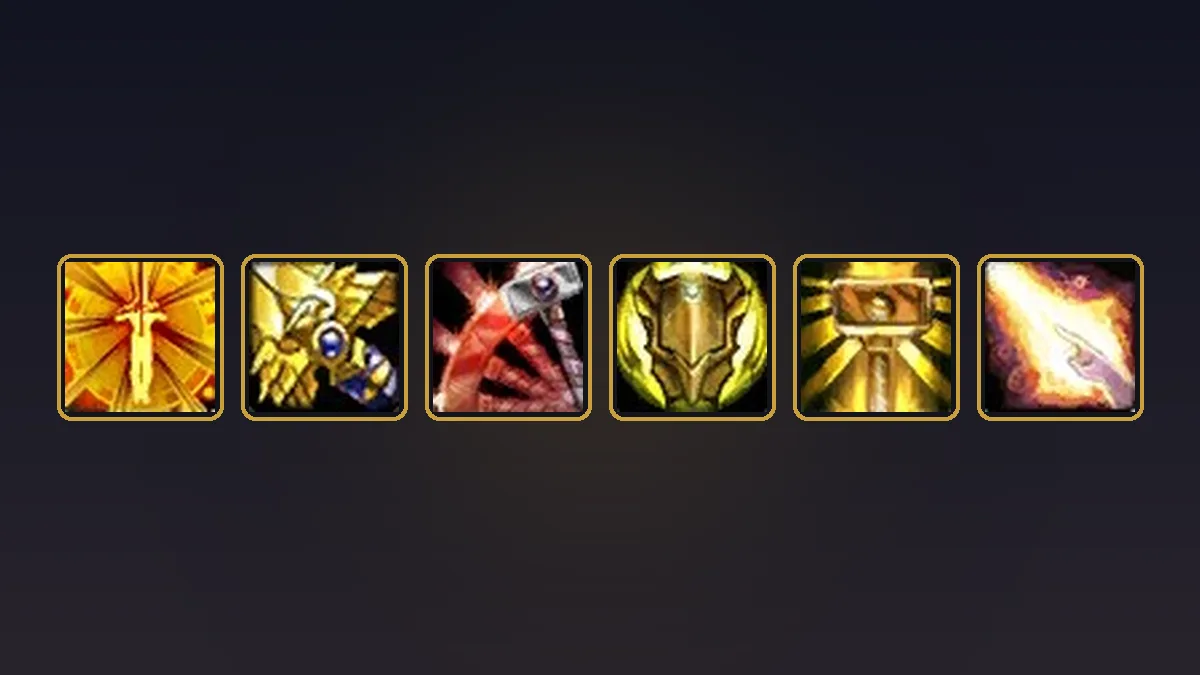 Six Paladin talent icons from the Forever client, including Twist of Light, Sacred Arbiter, Swift Judgement, Templar's Bulwark, Light's Vigil and Holy Shock